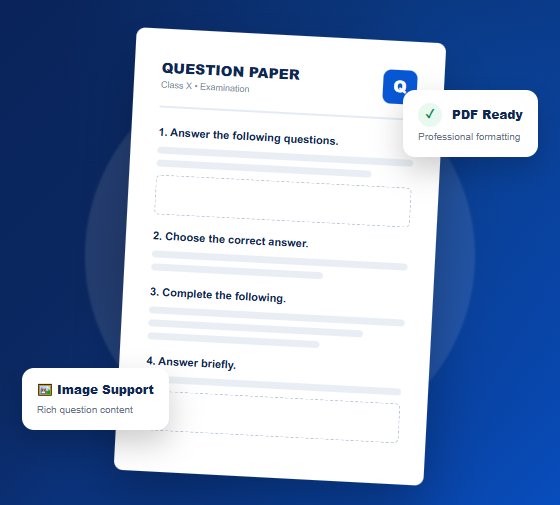 Question Paper in a Flash